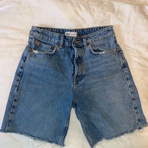 Zara jean shorts